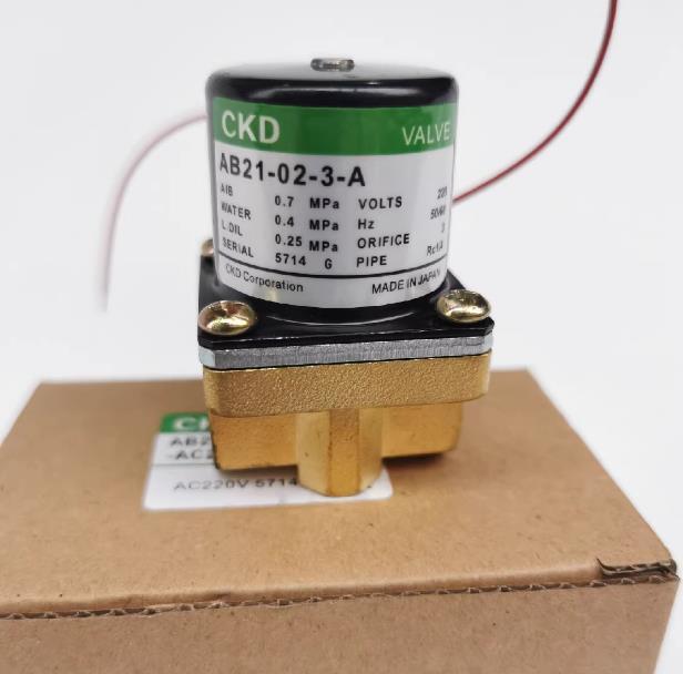 1Pc  Solenoid Valve AB21-02-3-A AC220V AB21-02-3-A-AC220V