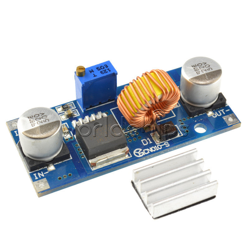 10pcs XL4015 DC-DC 4V-38V to 1.25V-36V 5A Step Down Power Supply Buck 24V 12V 5V