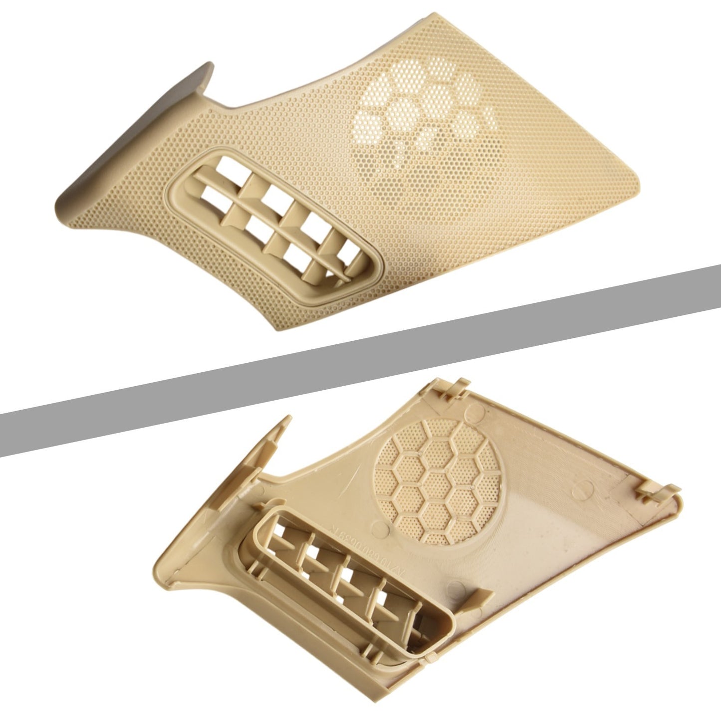 Beige Speaker Cover for Mercedes E Class W210 1996 2003 Left & Right Set