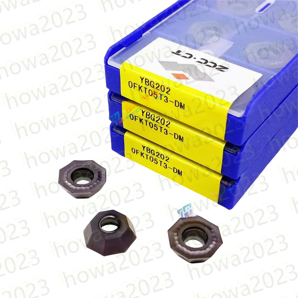 10pieces/Box ZCC.CT OFKT05T3-DM YBG202 P10-P30 M10-M30 CNC Blade Carbide Insert