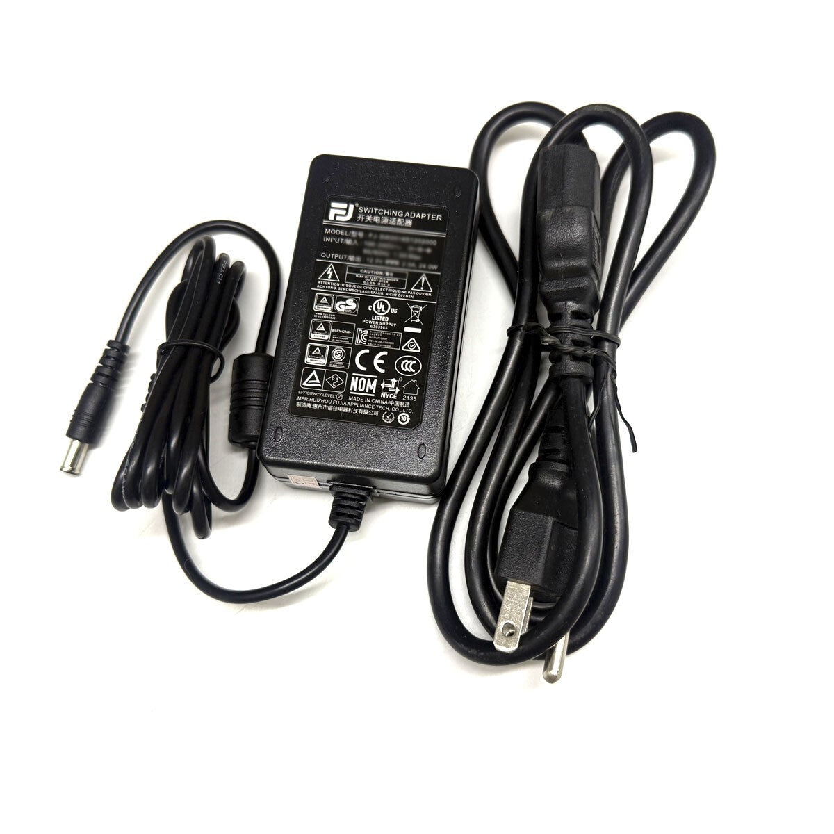 12V Power Supply for Lumens VC-B30U PTZ Conference Camera Adapter