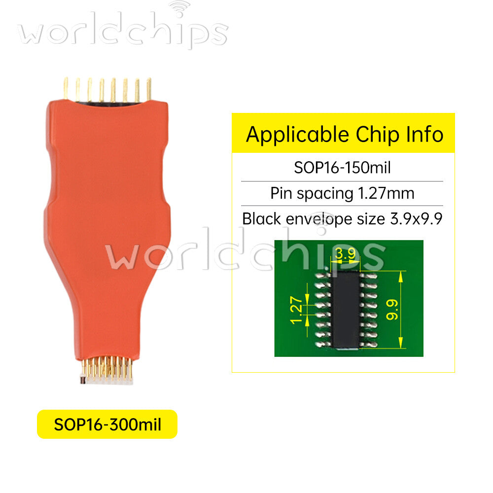 SOP14 SOP16 Chip Download Burn Read Write Test ProbeProgrammer Download Cable