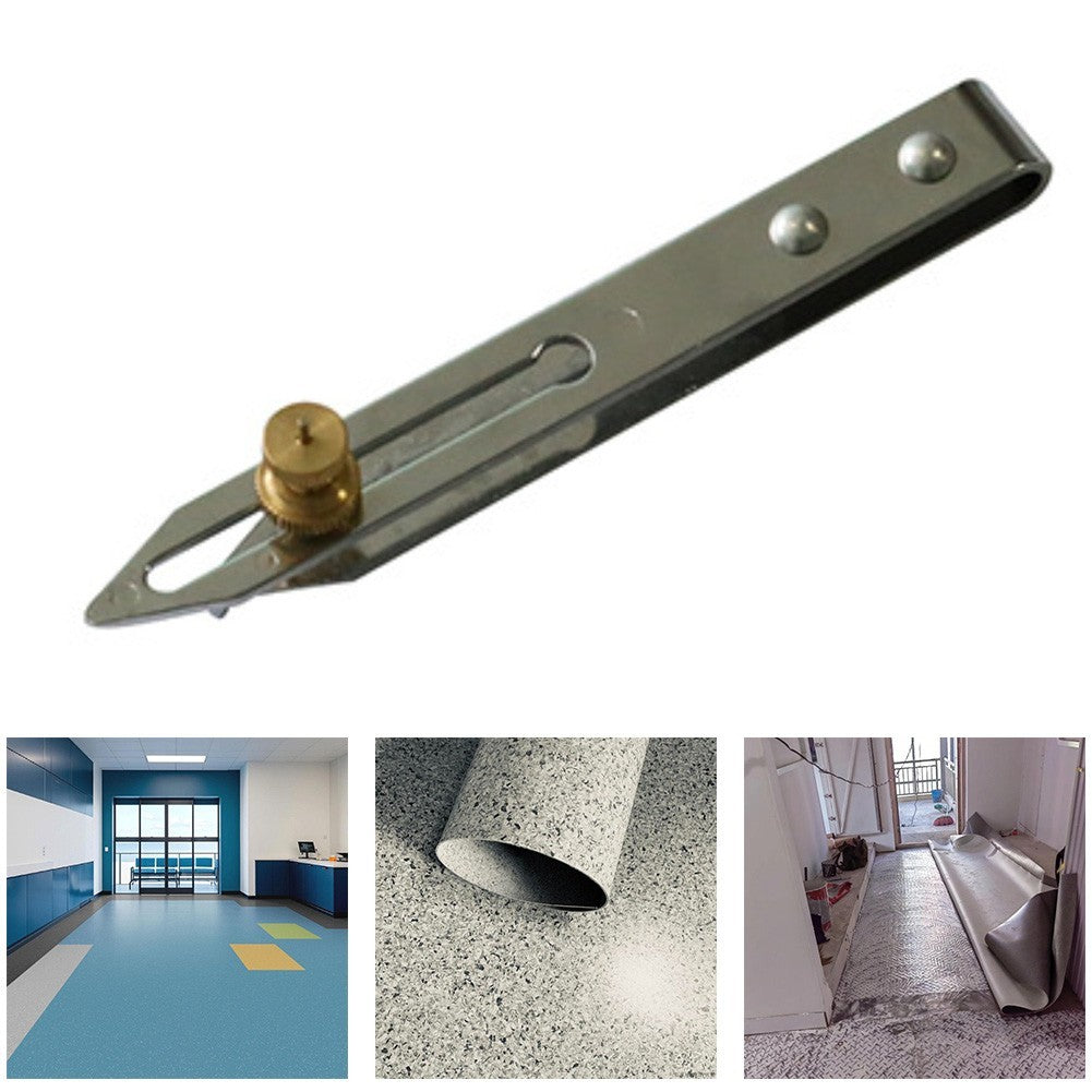 Floor Scriber Tool for Vinyl Flooring Installation with Ergonomic Grip