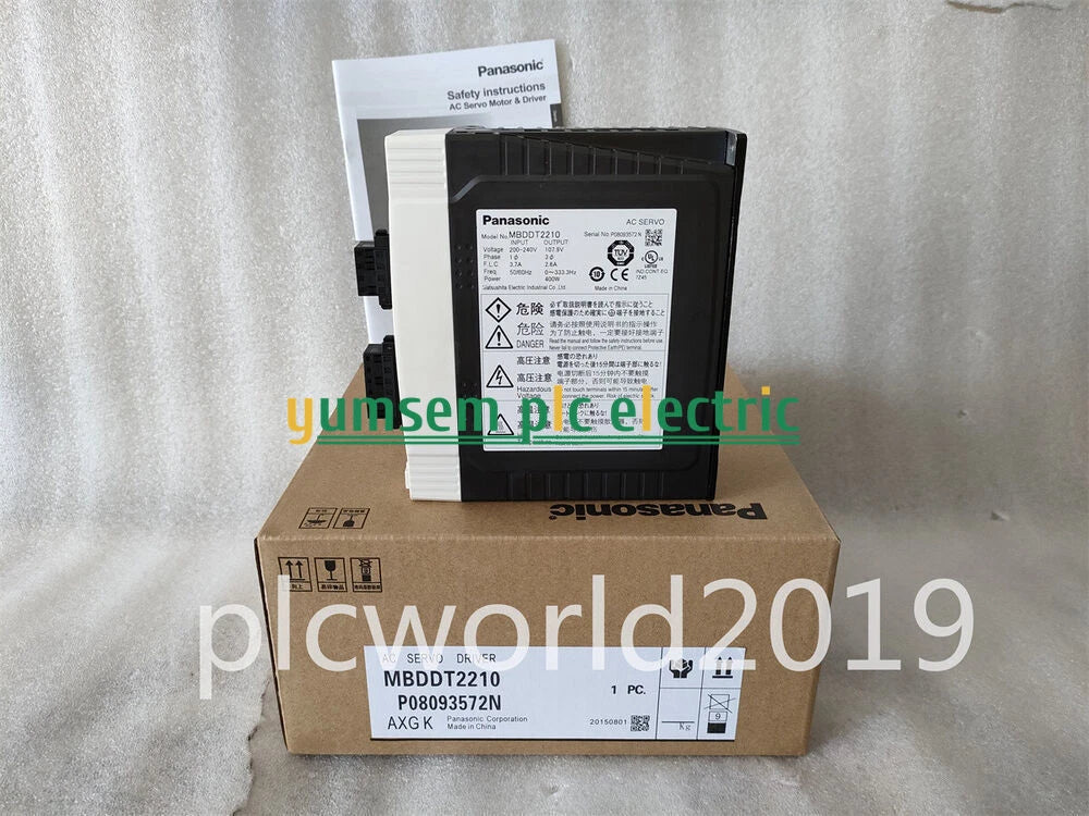 PANASONIC SERVO Driver MBDDT2210 FREE PING  #P