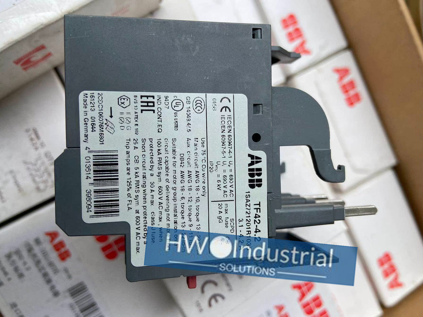 1pc  Thermal Overload Relay TF42-4.2 (3.1-4.2A) 1SAZ721201R1035