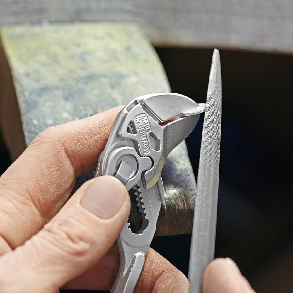 Pliers Wrench Set, Self-Locking Jaw, Chrome Finish, Forged Steel
