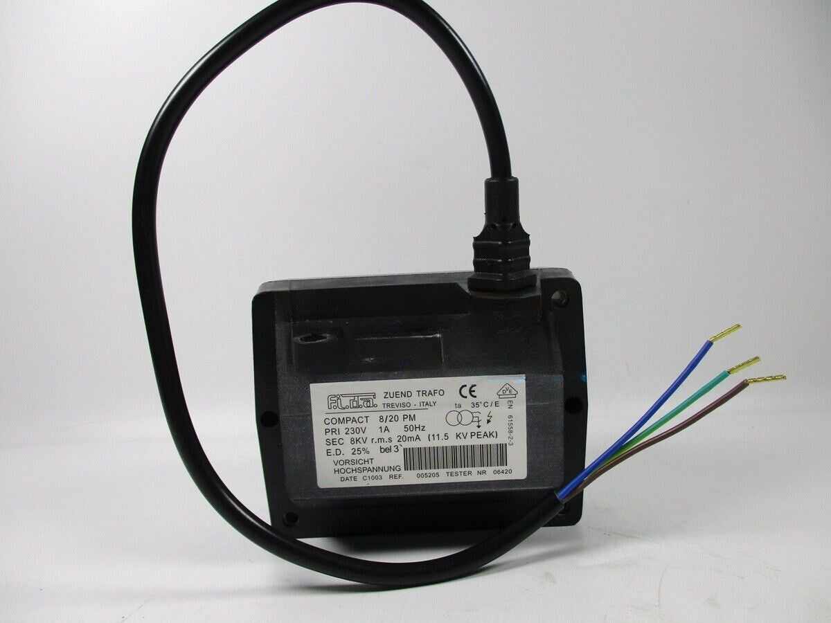 COMPACT 8/20 PM FIDA Ignition transformer For burner