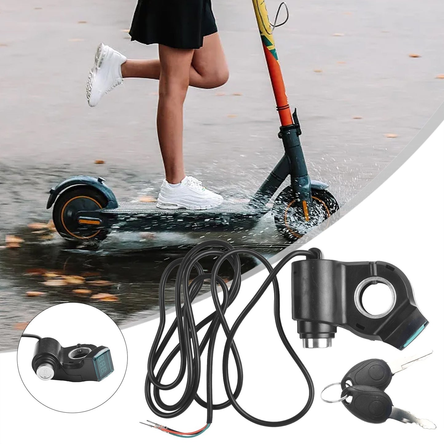 High quality Ignition Key Switch for Kugoo M4 Electric Scooter Ebike