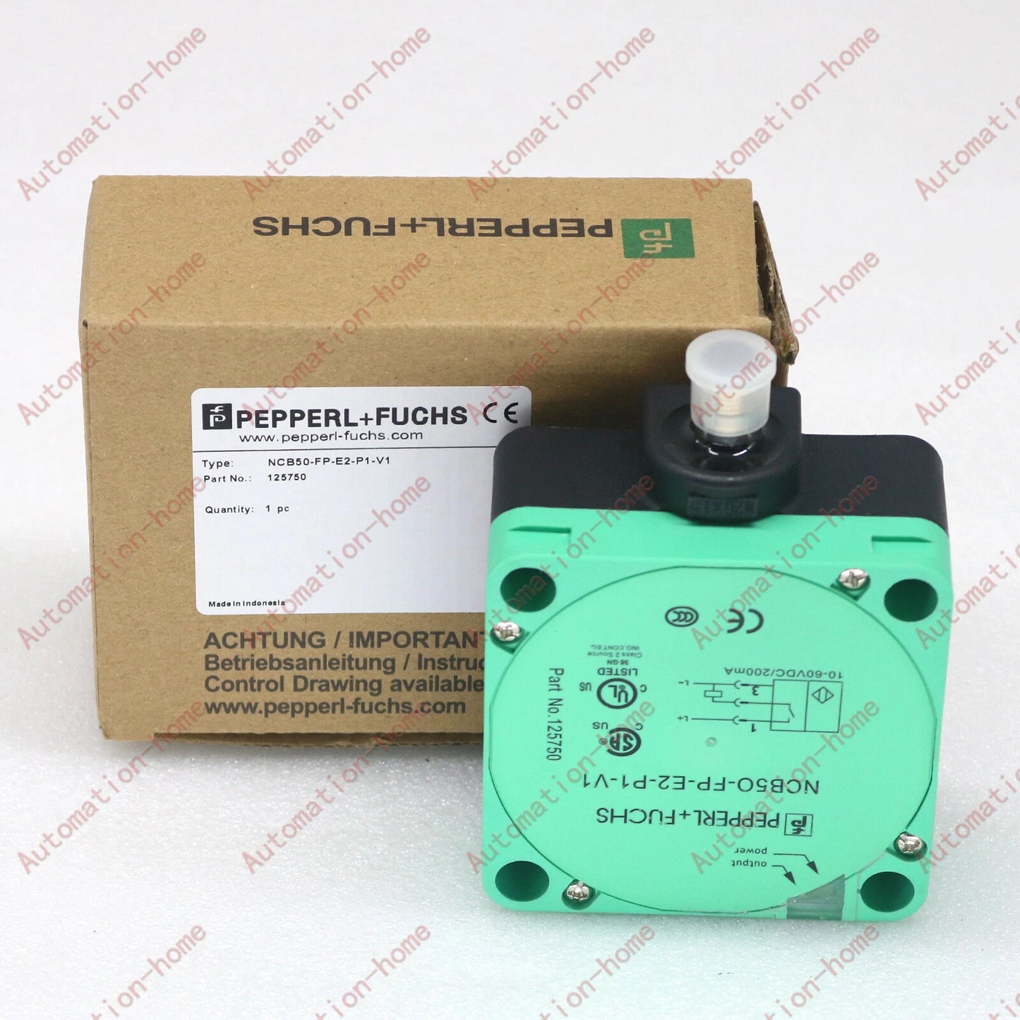 ONE  Pepperl+Fuchs NCB50-FP-E2-P1-V1 proximity switch inductive sensor #P