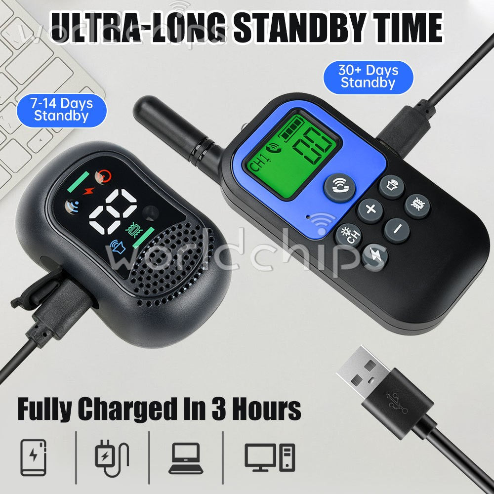 4900 FT Remote Dog Shock Training Collar Rechargeable Waterproof Pet Trainer