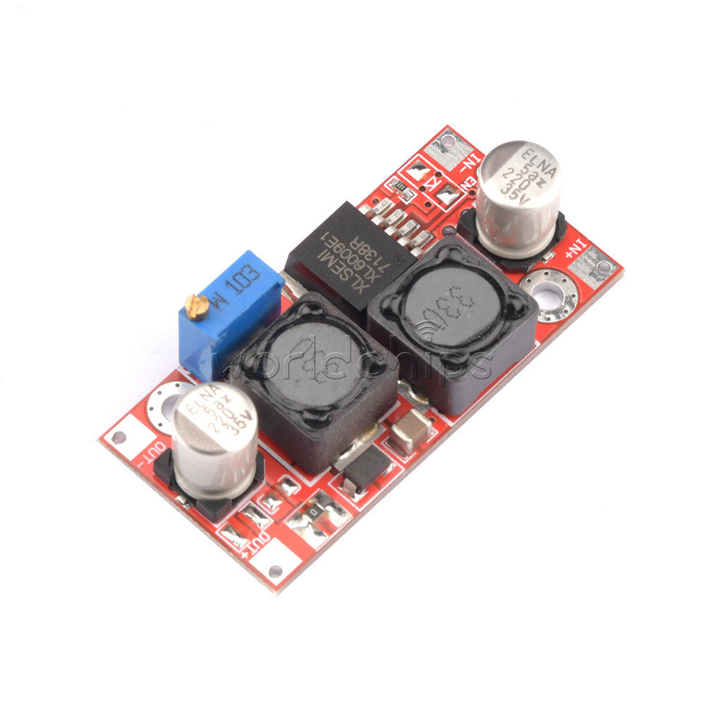 10PCS DC-DC Adjustable Step Up Down Converter XL6009 Power Boost Buck Module