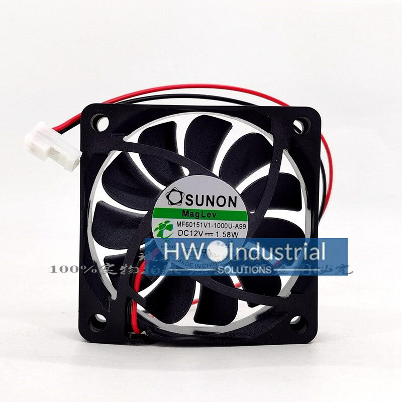 SUNON MF60151V1-1000U-A99 6015 12V 1.58W 6CM Cooling Fan