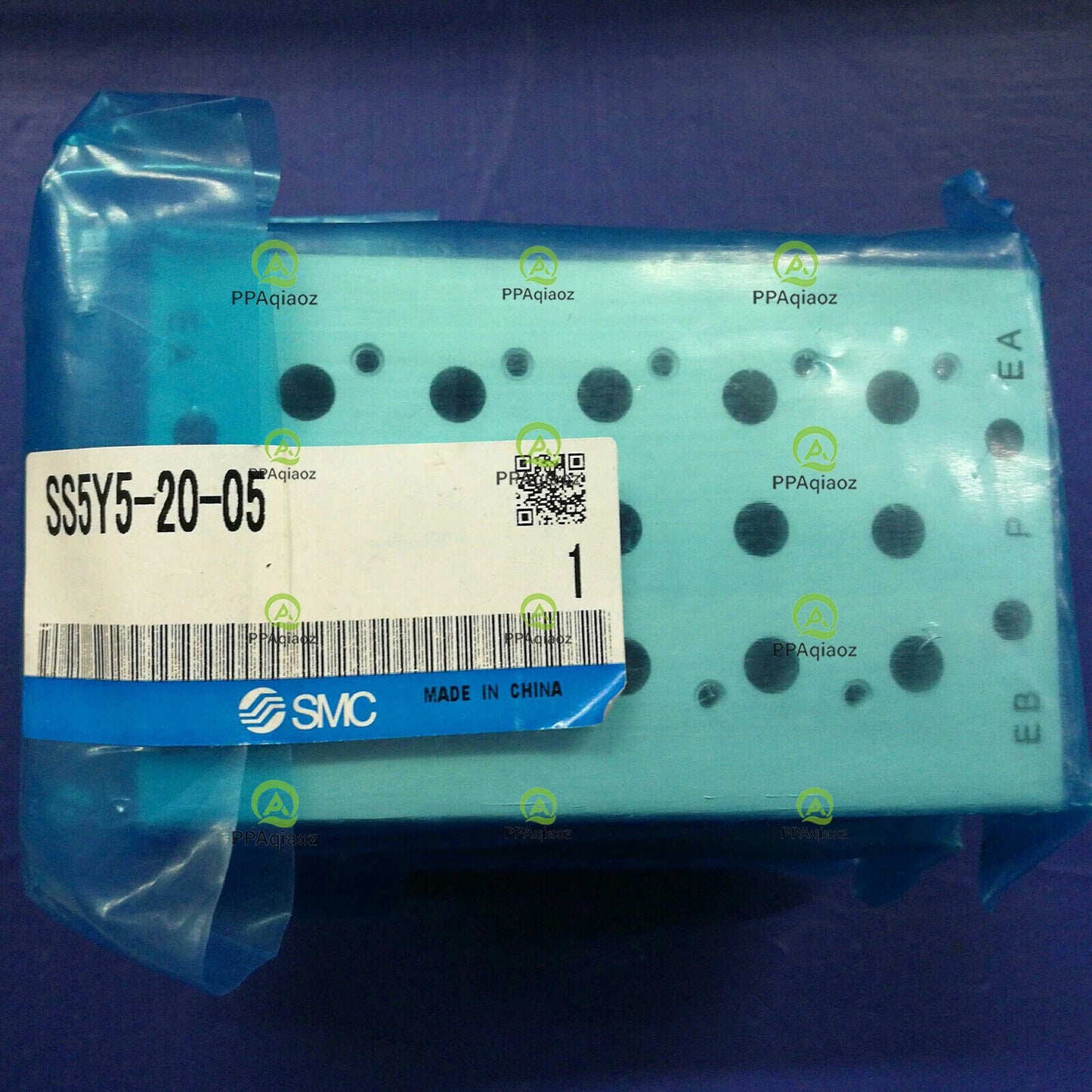 1PC  SMC SS5Y5-20-05 Solenoid valve base manifold Free ship #YP1 #P