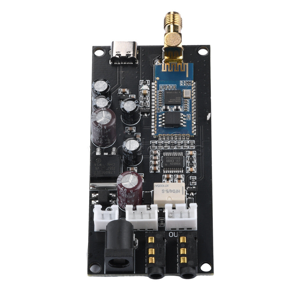 QCC3034 Bluetooth5.1 Decoder PCM5102A Decoding SBC SAAC APTX Audio Decoder Board