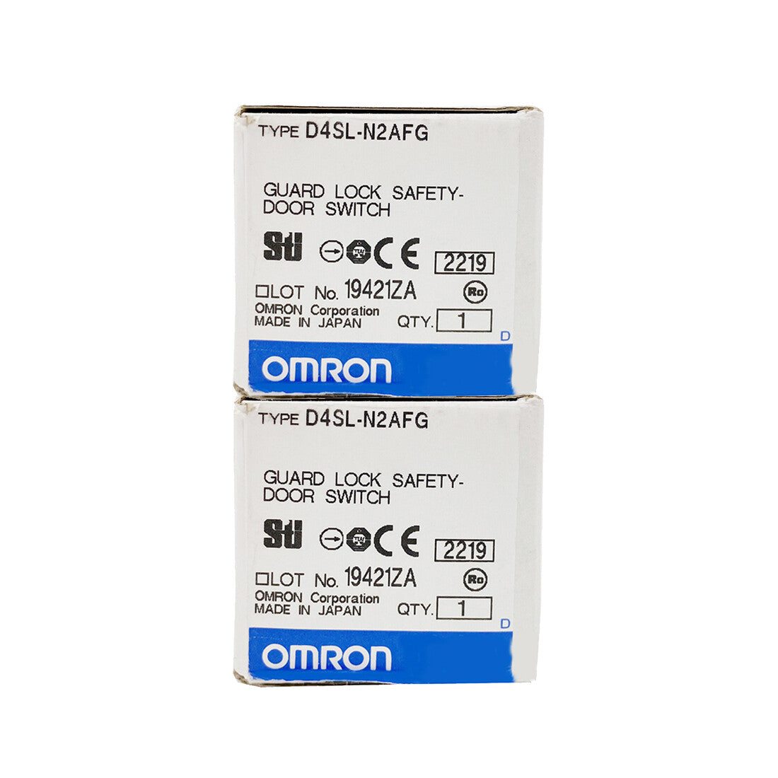 Omron D4SL-N2AFA-N D4SL-N2AFG D4SL-N2DFA D4SL-N2DFA-N D4SL-N2DFG Security Switch