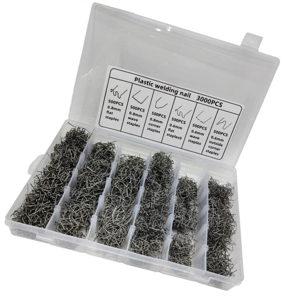 Seam Nails Set Car Bumper Repair Flexible Thermoplastic Repair Repair Tool Set