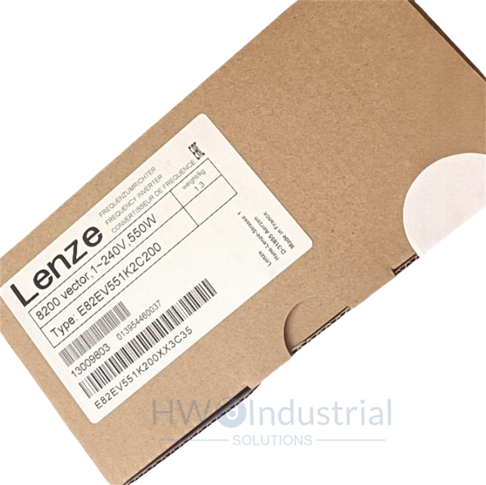 1/Piece  LENZE Inverter E82EV551K2C200 E82EV551-2C200 Frequency Converter