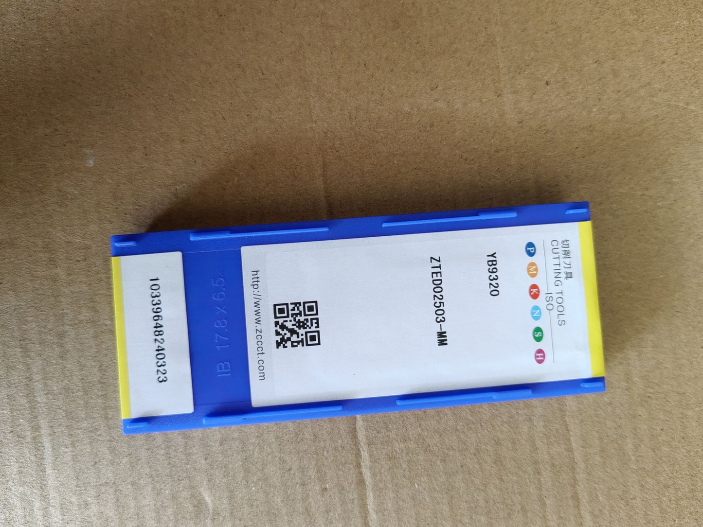 10Pcs/box ZCC.CT YB9320 ZTED02503-MM CNC Grooving Blade Carbide Inserts