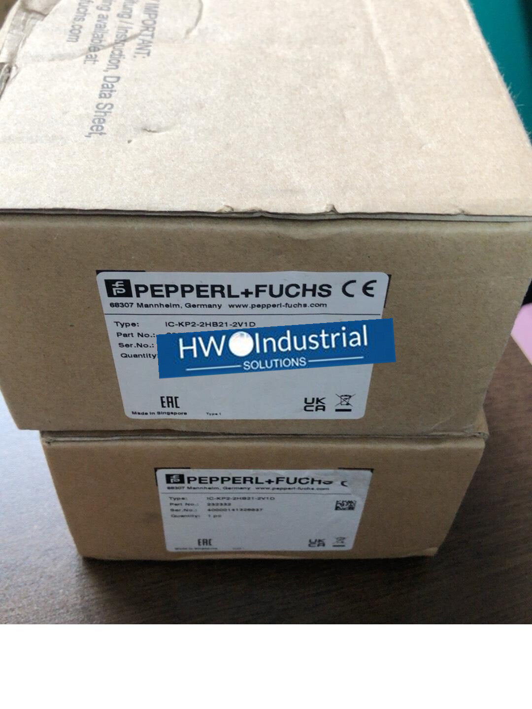P + F IC-KP2-2HB21-2V1D Control Interface Unit Module 232332