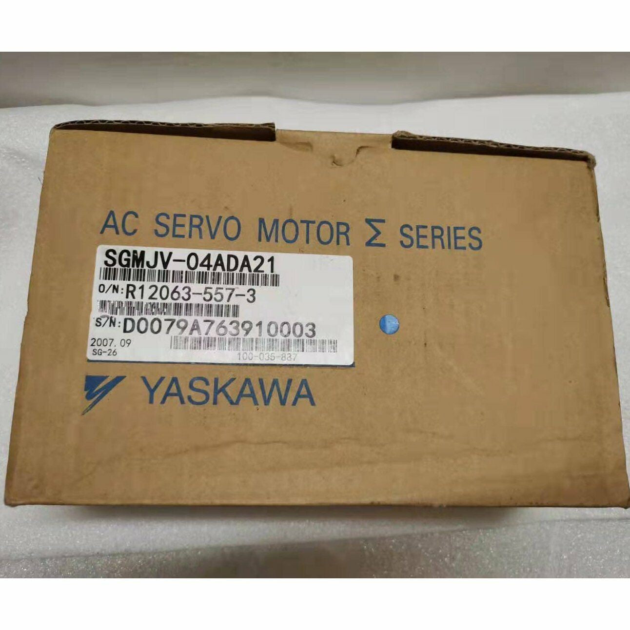YASKAWA SGMJV-04ADA21 SERVO MOTOR SGMJV04ADA21 In Box ping