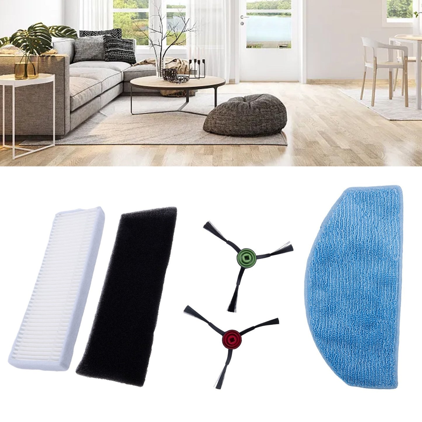 Cleaning Vacuum Cleaner Parts Filters Filter Mop Pad Robot Vacuum Cleaner