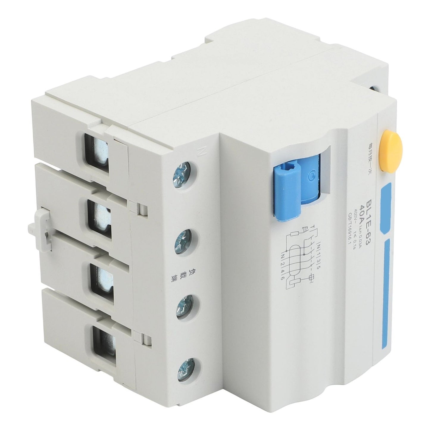 Electrical Leakage Protector ML1E63 3P+N Rated 400V for Enhanced Durability