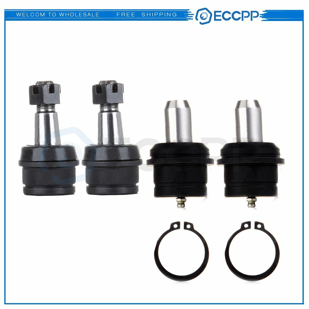 4PCS Front Upper and Lower Ball Joints Suspension Kit For Ford Ranger & Explorer