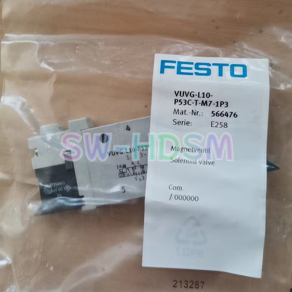 1PCS   For FESTO Solenoid Valve VUVG-L10-P53C-T-M7-1P3 freight free