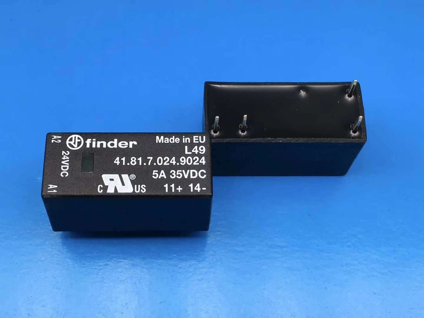 5PCS Finder 41.81.7.024.9024 Solid State Relay 4 Pins 24VDC 5A