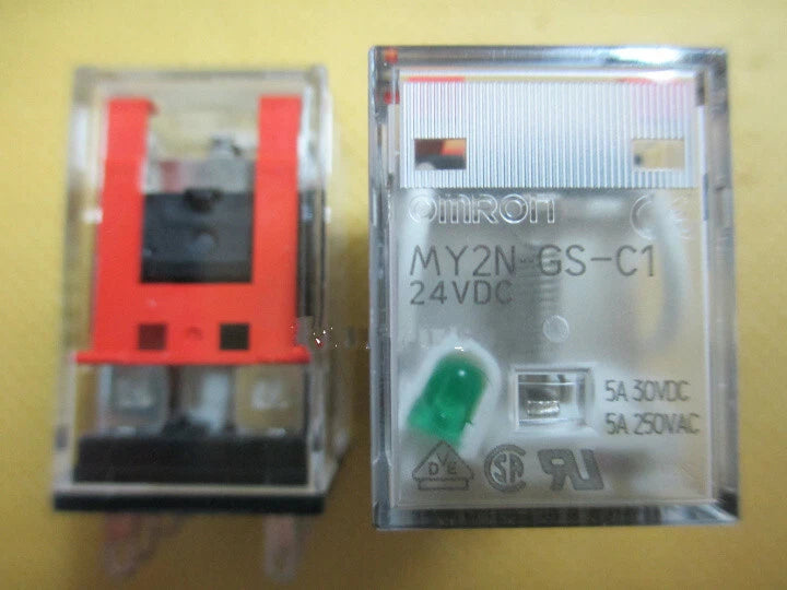 10 pcs/lot  OMRON MY2N-GS-C1 Relay DC 24V