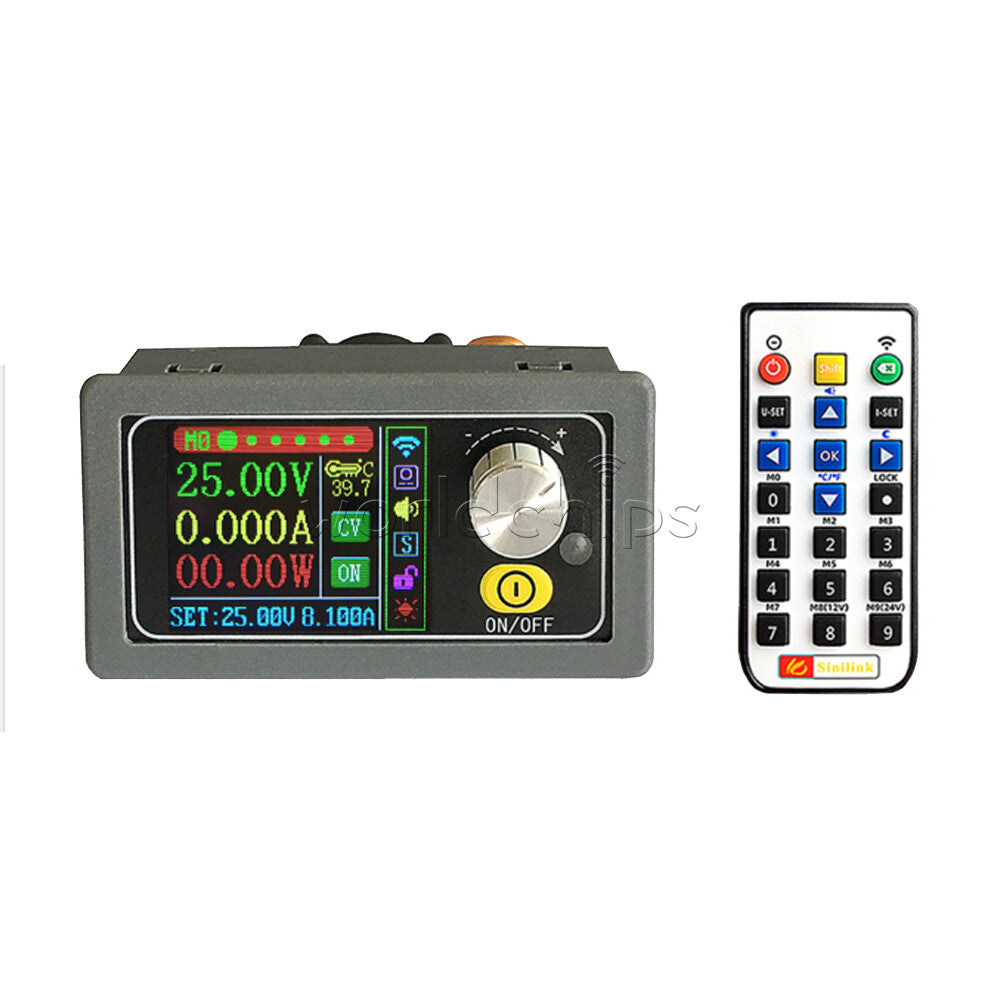 DC-DC Buck Converter CC CV 0-50V 400W 8A Adjustable Regulated Power Supply