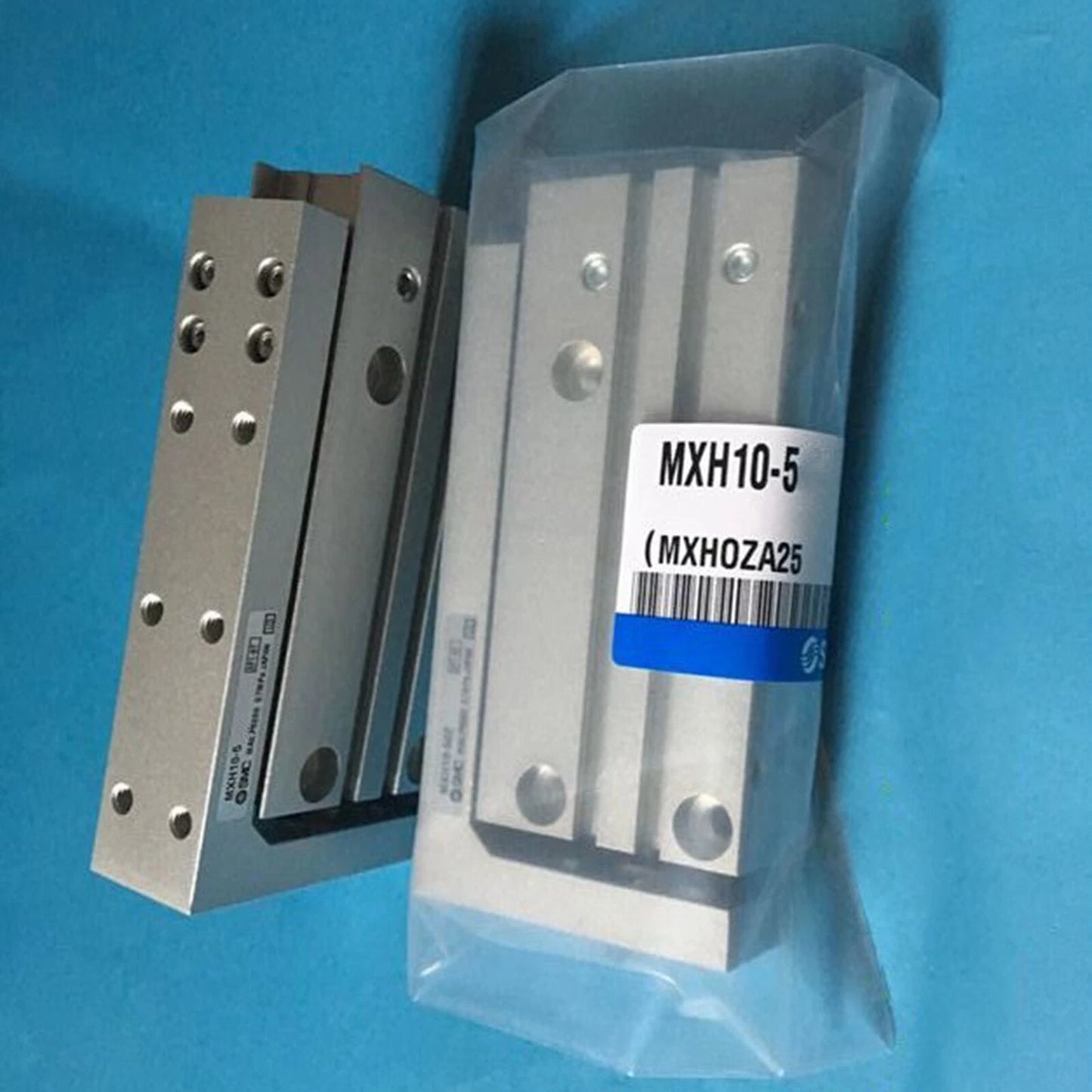 one  SMC MXH10-5 sliding table cylinder Free shipping #P