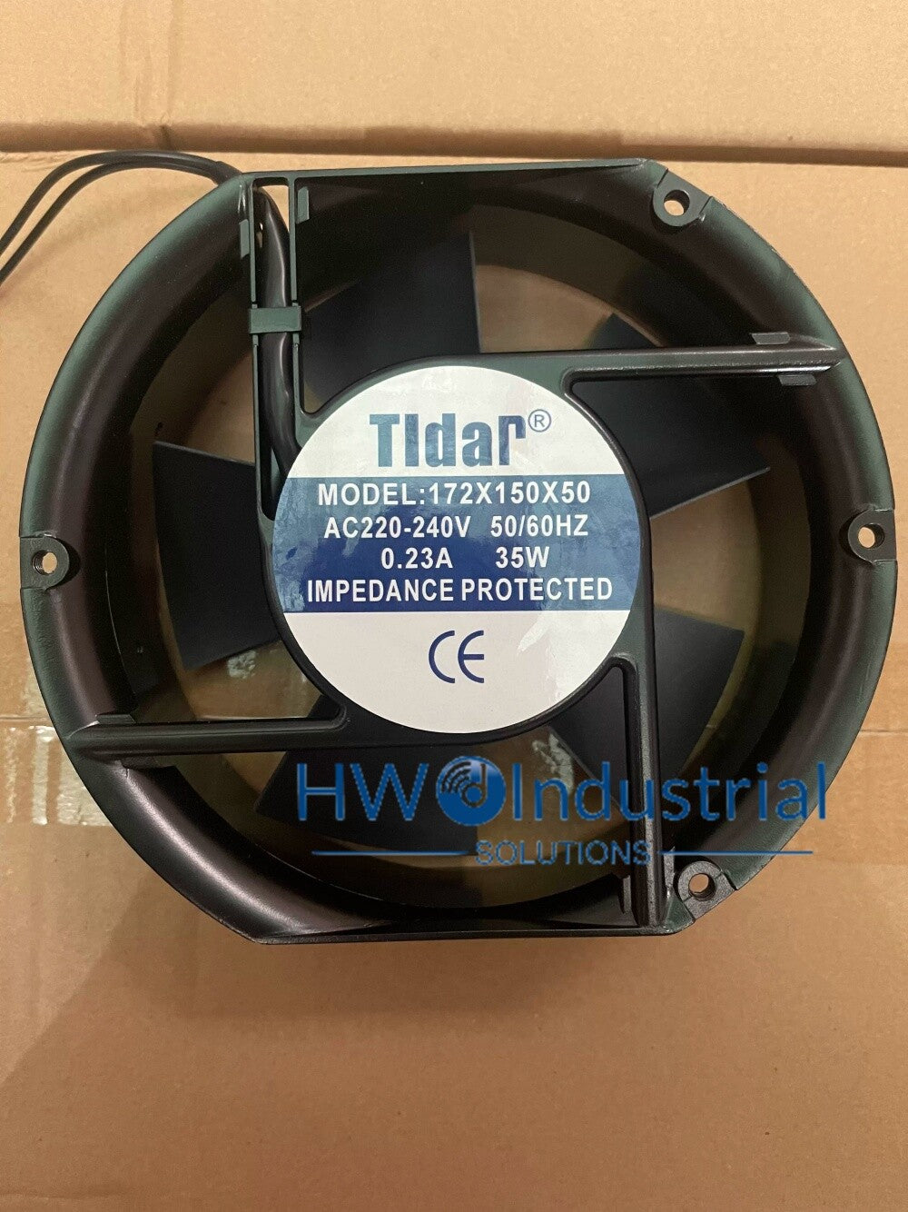 Tidar 172X150X50 220-240V 0.23A 35W 17251 17CM Oval Cabinet Cooling Fan
