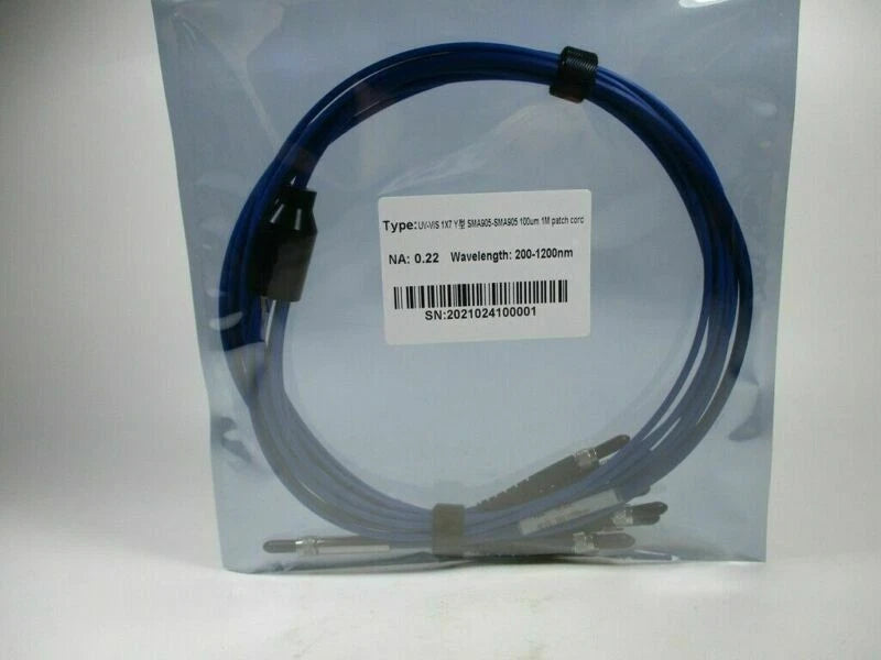 1PC SMA905 1x2 1x3 1x4 1x7 Y type 1M fiber bundle bifurcated fiber jumper 100um