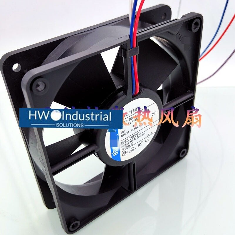 1/piece 4312/17MT 12V 3.3W 270mA 12CM 3-wire Axial Flow Cooling Fan