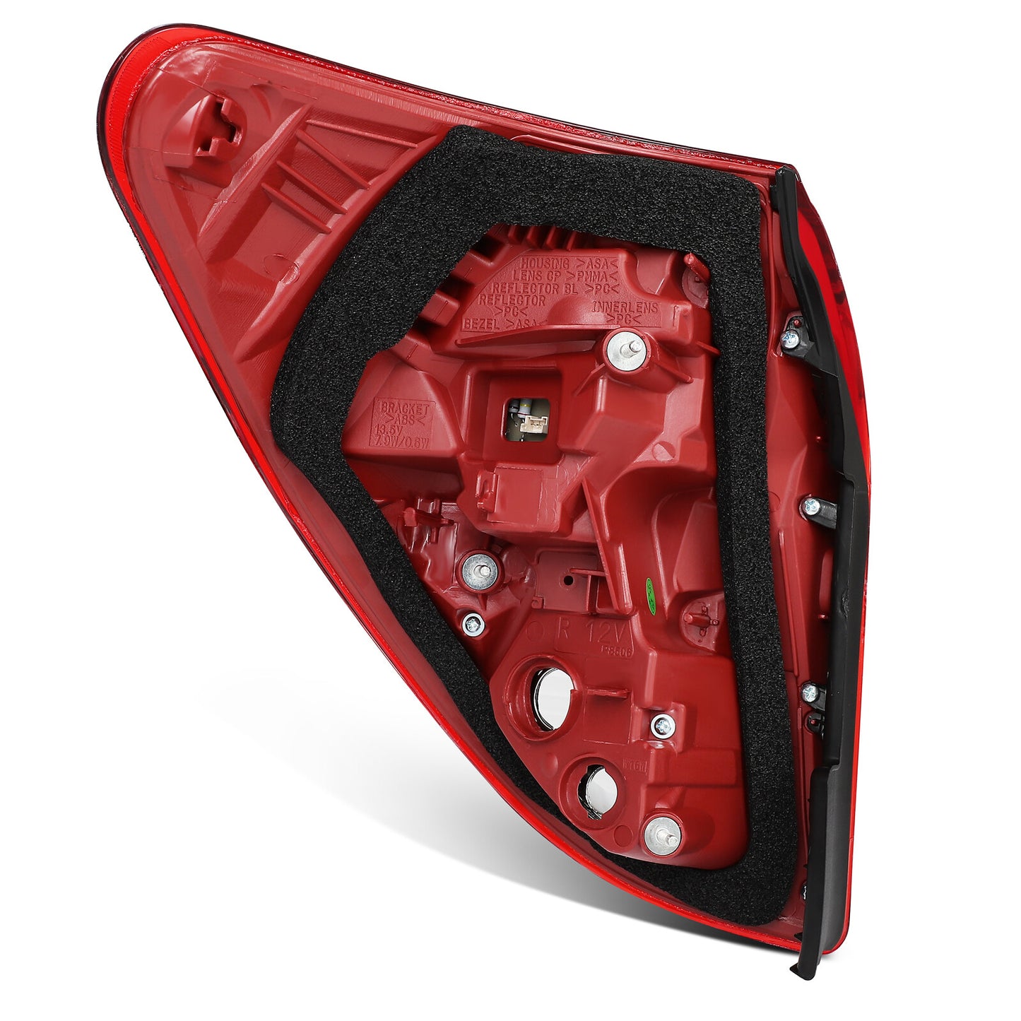 For Toyota RAV4 2009-2012 Rear Brake Passenger Side Tail Light Assembly