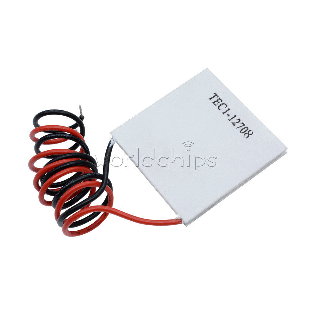 10PCS TEC1-12708 Heatsink Thermoelectric Cooler Cooling Peltier Plate Module
