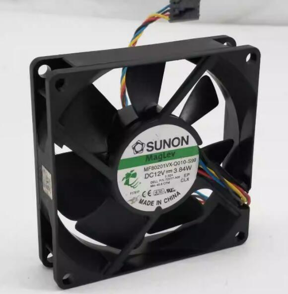SUNON MF80201VX-Q010-S99 8020 cooling fan with 12V 3.84W 80*80*20mm 4pin
