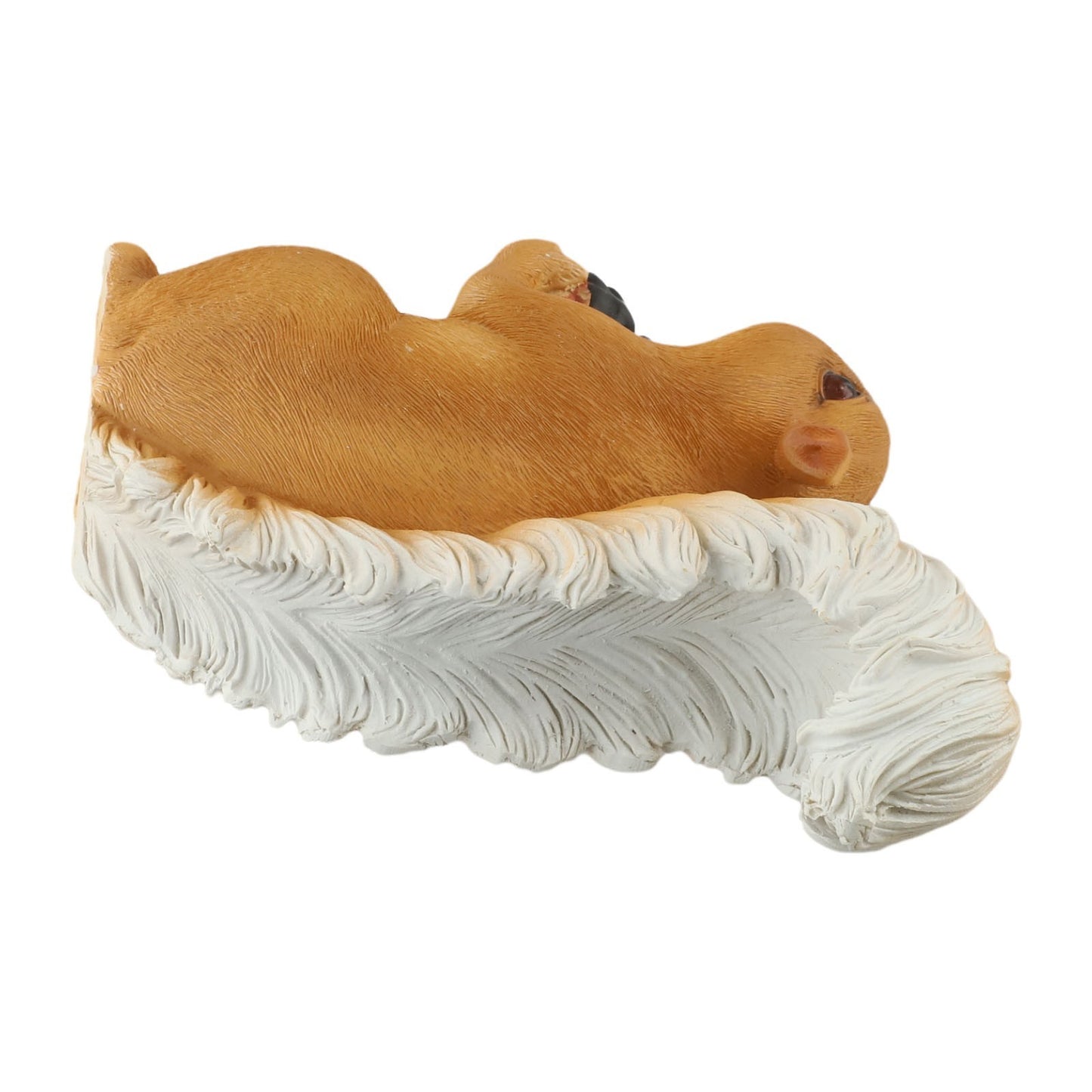 Cute Squirrel Resin Statue Suitable for Garden Yard Outdoor Tree or Fence