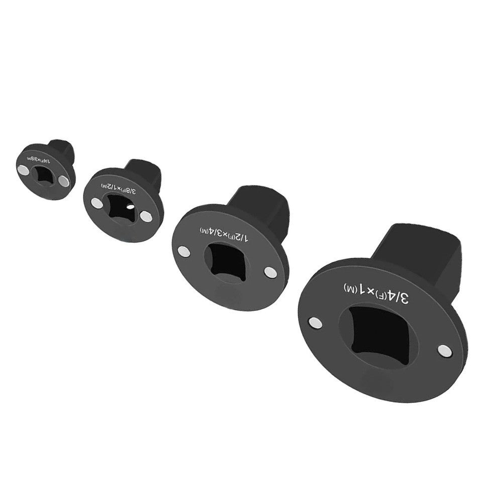 Socket Adapter Set 4PCS Low Profile for Use in Tight Spaces and High Torque