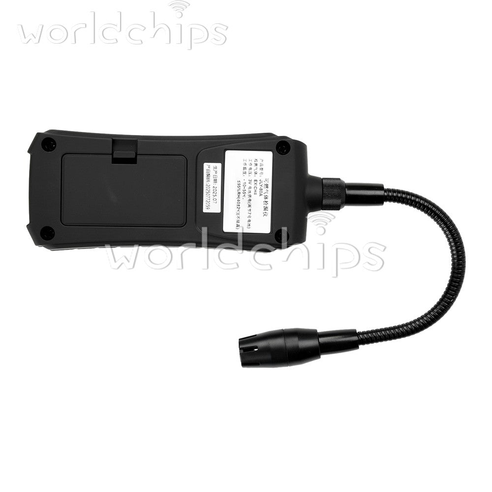 Color LCD display Gas Leak Detector 0~10,000 PPM Natural Gas Detector with Probe