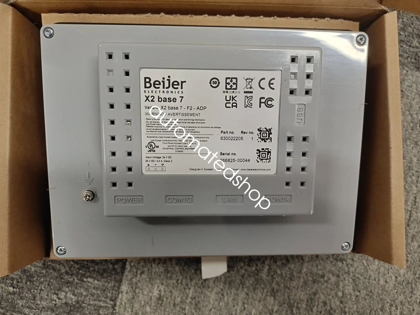 1pc  X2base7-F2-ADP Touch Screen Shipping   #P