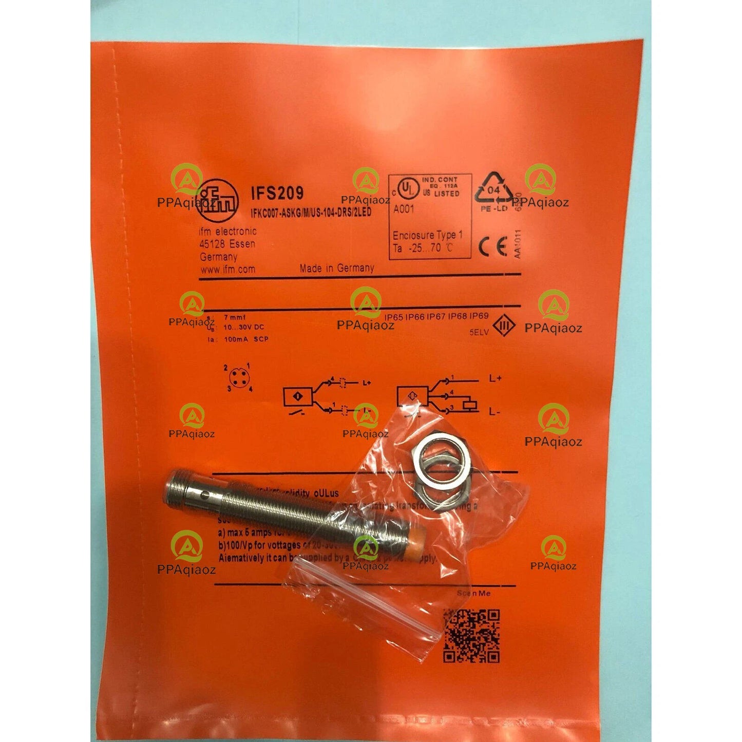 1PCS  IFM IFS209 Proximity Switch Free Shipping