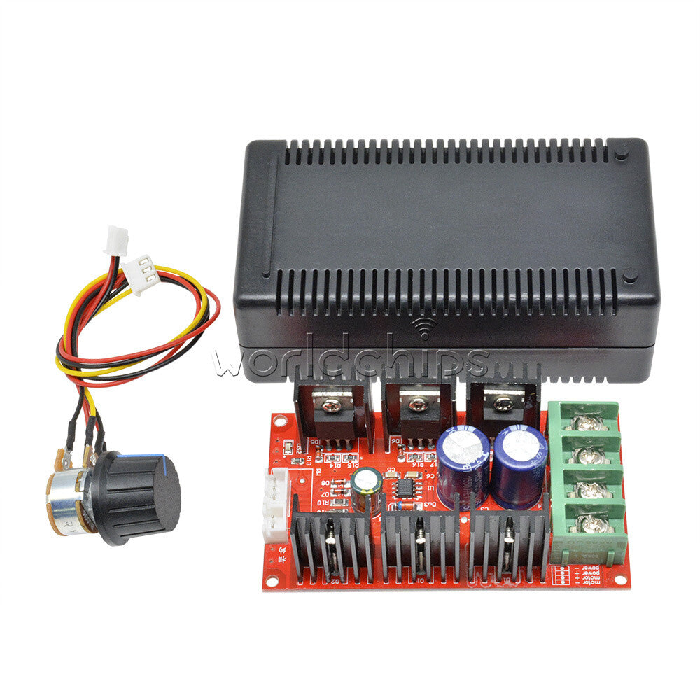 2000W 40A 12V 24V 48V MAX 10-50V DC Motor Speed Control PWM HHO RC Controller