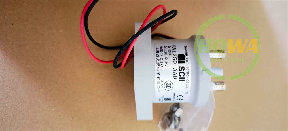 1/piece  SCll High-voltage DC Contactor EVL250-AAD Coil 12-24V 900V250A Relay