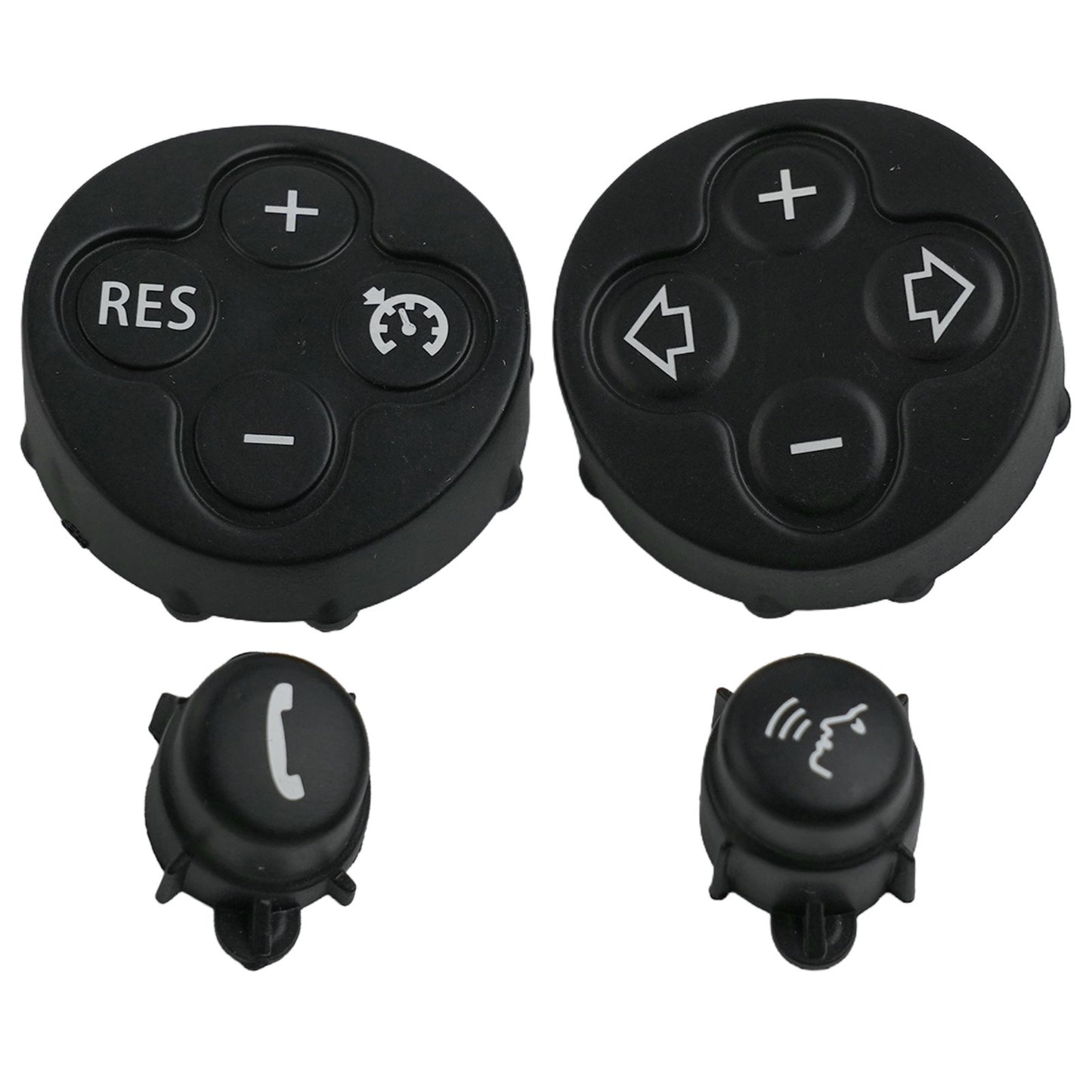 Cruise Control Buttons Cover Set Designed for Mini Cooper Models 2007 2015