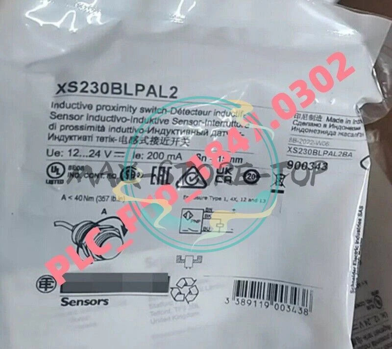 1PCS   Schneider XS230BLPAL2 Telemecanique Inductive Proximity Switch