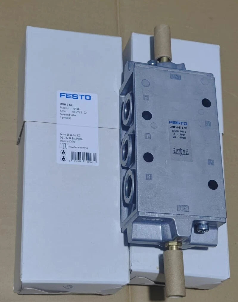 1pcs  Festo Solenoid Valve JMFH-5-1/2 JMFH51/2 10166 JMFH-5-1/2  JMFH-5-1/2
