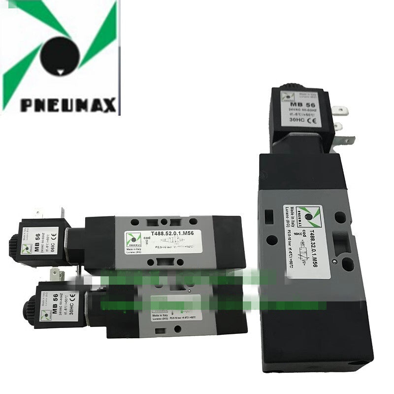 1pcs  PNEUMAX Solenoid Valve T488.32.0.1.M56 Marine woodworking valve
