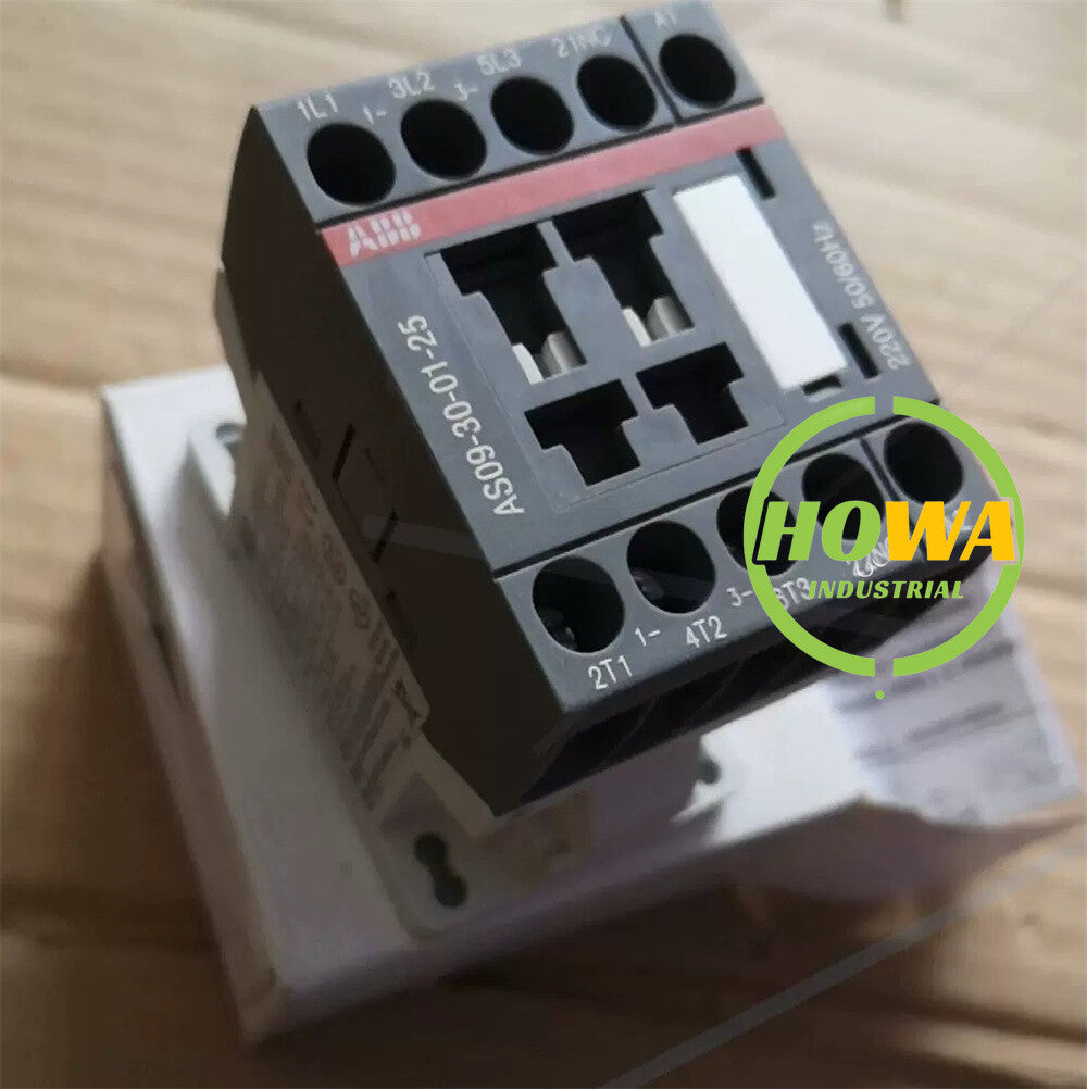 1/piece  ABB AC contactor AS09-30-01-25 AC220V